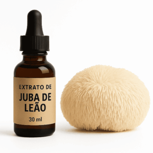 Extrato de Juba de leão (Lions Mane) 30ml | Aumente sua Performance Mental (Hericium erinaceus)